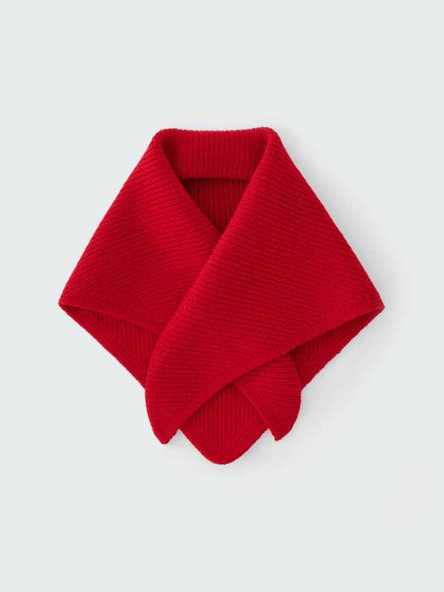 Pythagoras Scarf in Crimson