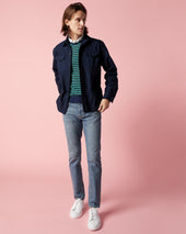 Slim Straight Jean In Non Selvedge Light Wash