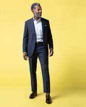 Kincaid No 3 Suit In Air Force High Twist