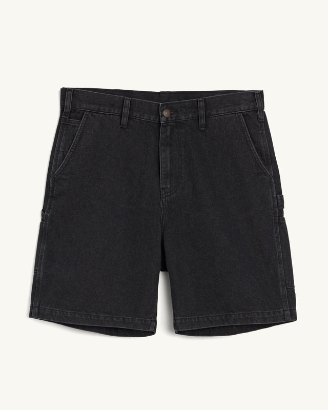 Denim Painter Short - Black