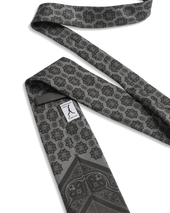Paisley Bandana Tie Grey