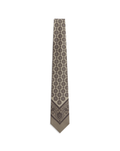Paisley Bandana Tie - Taupe
