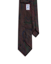Paisley Madder Tie Green