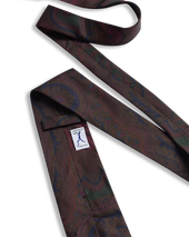 Paisley Madder Tie Green