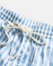 DORMIRE PYJAMA PANT - ECRU / WASHED INDIGO HAND-BLOCKPRINTED SUVIN COTTON