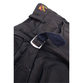 Continental Trousers - JC Black Coated Denim Warehouse - Last One - Size 38