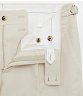Pantalon En Coton Moleskine