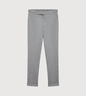 Pantalon En Flanelle De Laine