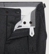 Pantalon en flanelle de laine