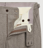 Pantalon En Flanelle De Laine