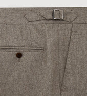 Pantalon En Flanelle De Laine