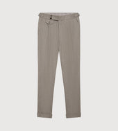 Pantalon En Flanelle De Laine