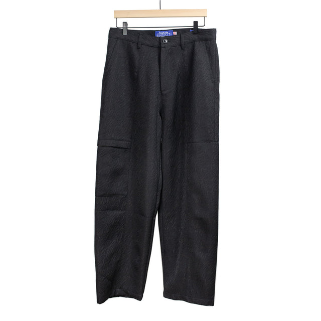 Tae pant in black tiger jacquard