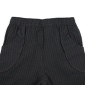 Osage Easy Pants In Night And Maroon Seersucker