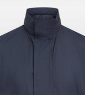 Parka Bleu Marine En Nylon