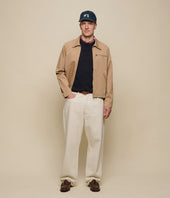 Zipped Twill Jacket
