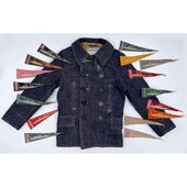 Peacoat - "Okinawa" Denim - Last Of - Size 36 & 38