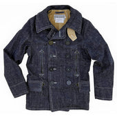 Peacoat - "Okinawa" Denim - Last Of - Size 36 & 38