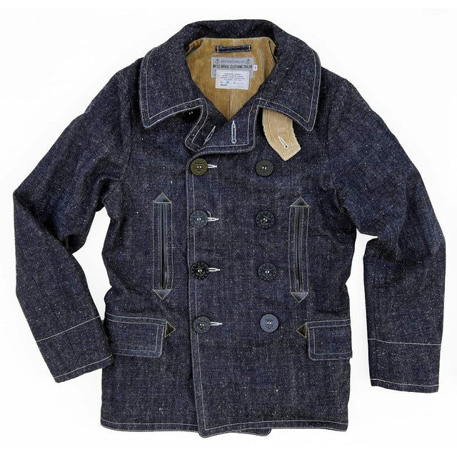 Peacoat - "Okinawa" Denim - Last Of - Size 36 & 38