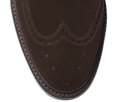 Pembroke Dark Brown Suede
