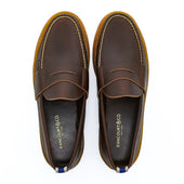 Cup Sole Penny Moc - Heritage Brown