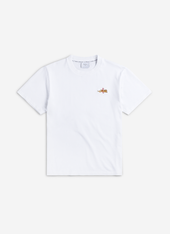 Tiger T Shirt Embroidered Organic Cotton