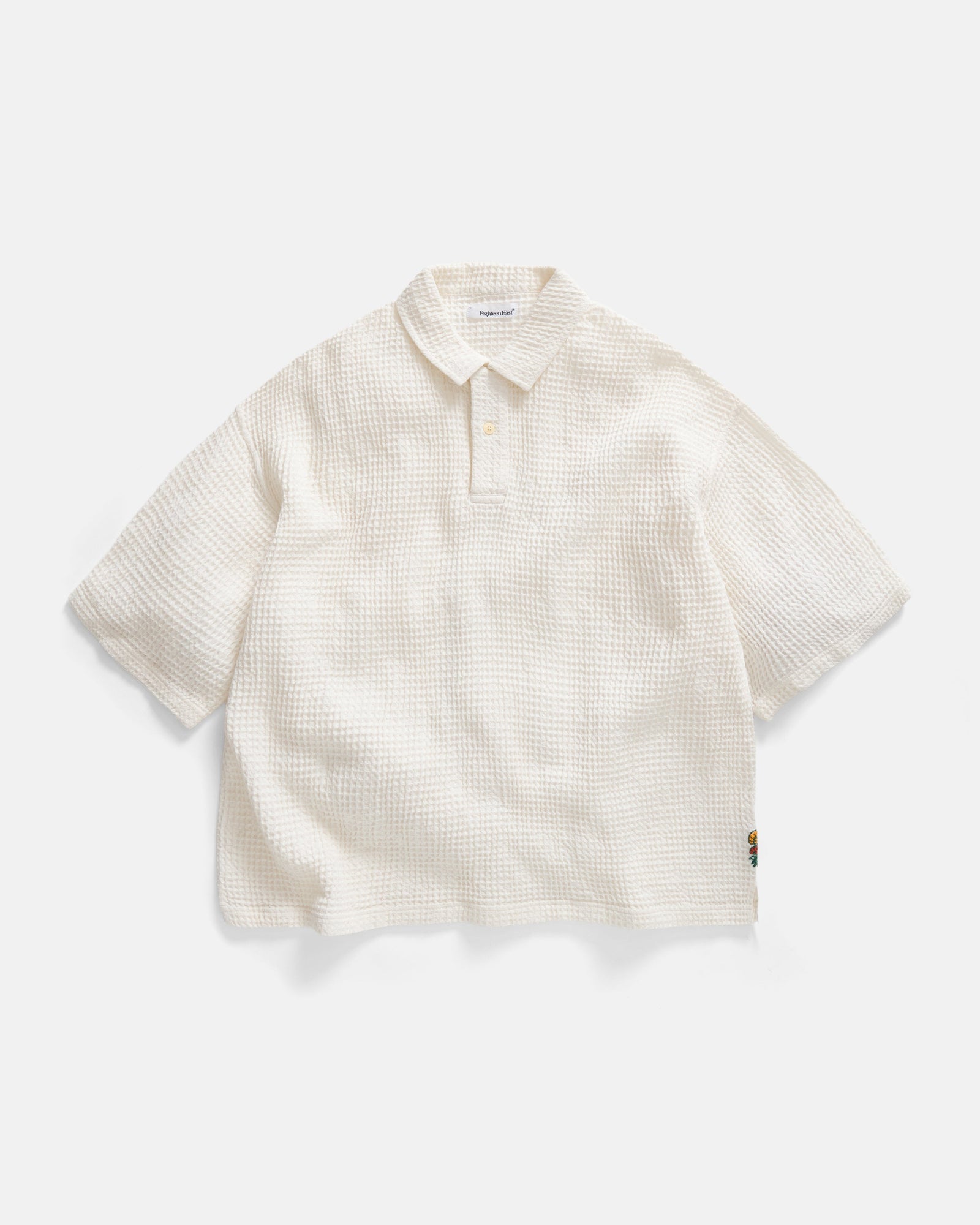 Peter Ss Polo Salt Woven Cotton Thermal