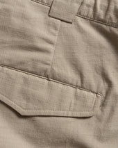PHILO PLEATED PANT - LONDON FOG COTTON MICRO RIPSTOP
