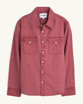 Pigment Dye Canvas LS - Red