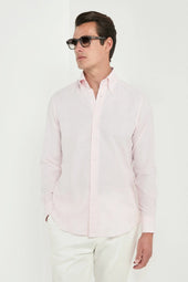 Chambray Button Down Shirt Made In Italy