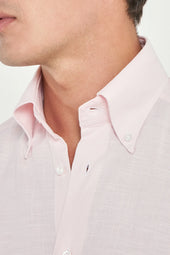 Chambray Button Down Shirt Made In Italy