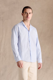 Delon Pinstripe Shirt Light