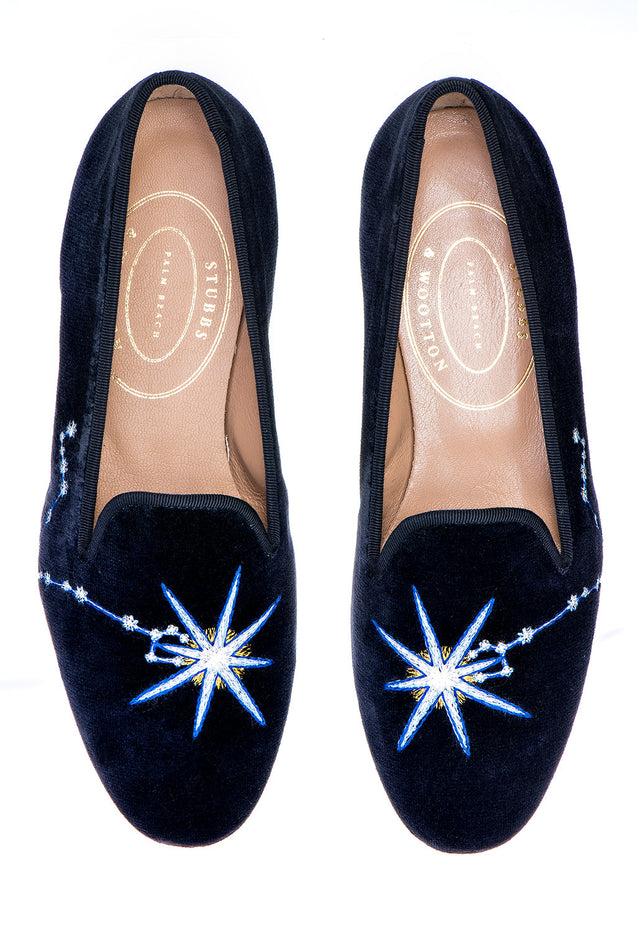 Pisces Midnight Velvet Slipper (Men)
