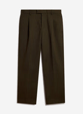Pleated Tailored Chapter Trousers | Forest