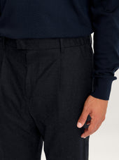 The 24 Trouser Pleated Traceable Wool