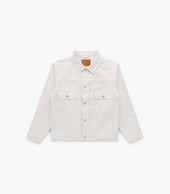 Pleated Twill Trucker