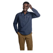 Work Shirt Popover Cotton Hemp Gd
