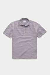 Linen Pop Over Shirt Lavender Aura