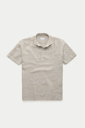 Linen Pop Over Shirt Oxford Tan