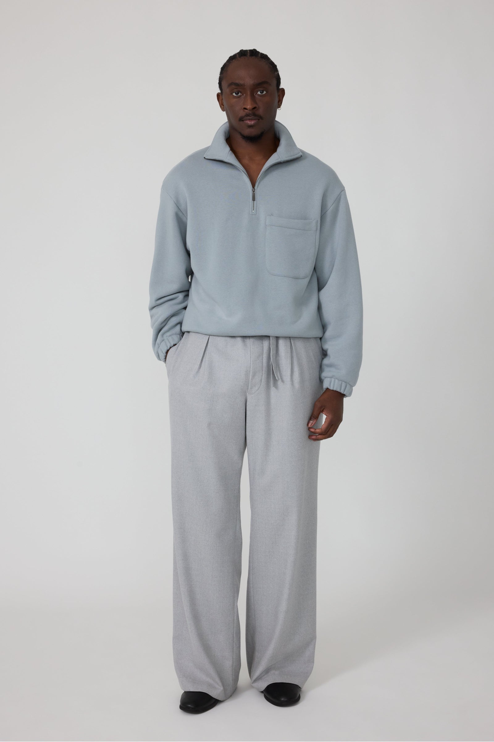 Half Zip Sweatshirt