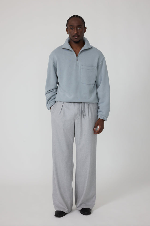 Half Zip Sweatshirt (Cloud Cotton Terry)
