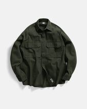 SHELTER SERVICE SHIRT - MORNING FOLIAGE GREEN HOMEGROWN TWILL