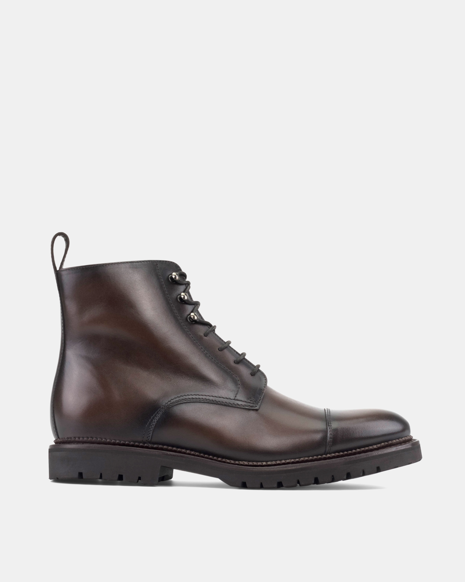 Preston Dark Brown Jumper Boot Commando 675
