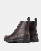 Preston Dark Brown Jumper Boot Commando 675