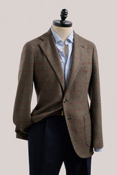 Naples Blazer 100 Cashmere Check