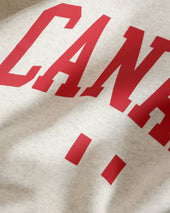 Canada Fleece Sweatshirt Eggshell Unisex