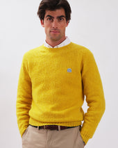 Made In Scotland Shaggy Dog Icon Sweater Trim Fit