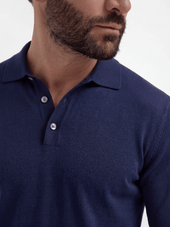 Long Sleeve Polo Made In Italy