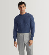Pull Col Rond En Cachemire
