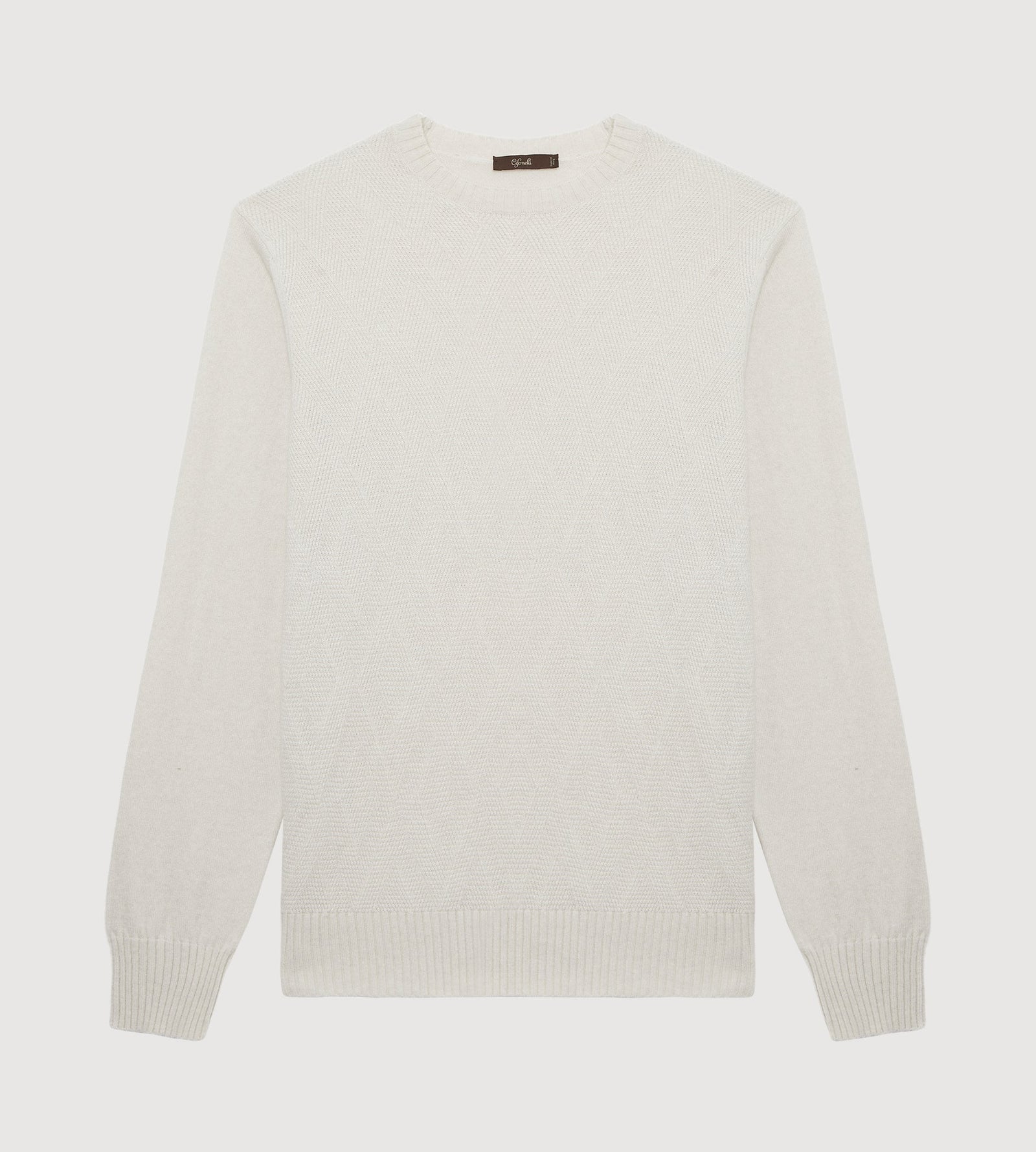 Pull Col Rond En Cachemire